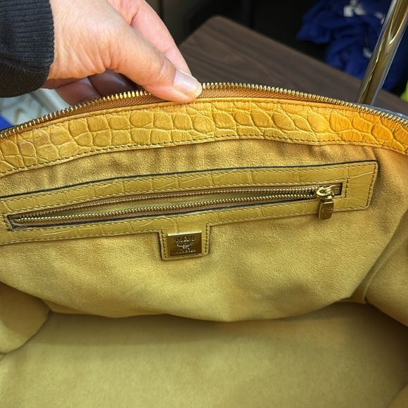 Authentic MCM Croc Skin Bag - Picture 13 of 15